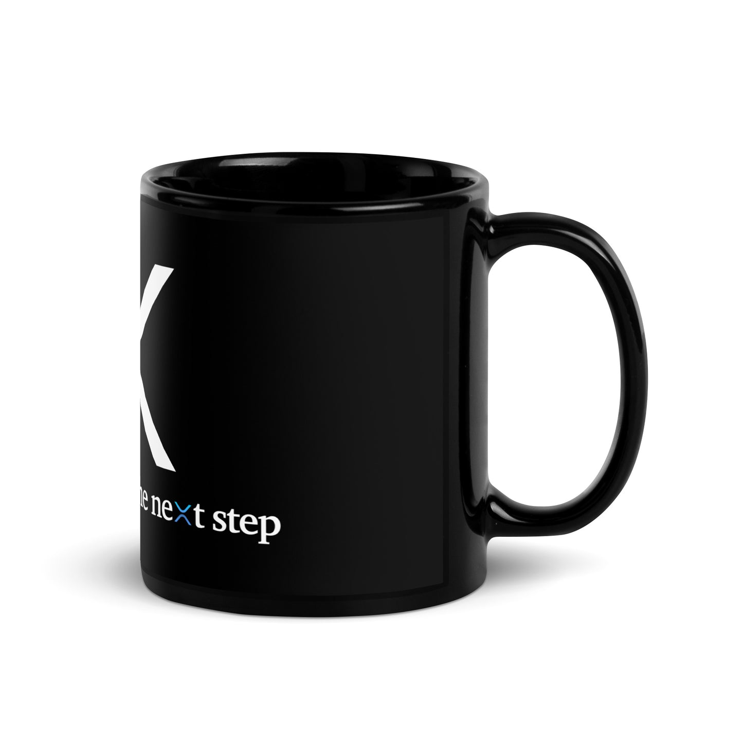 Black Glossy Mug XRP LIFE