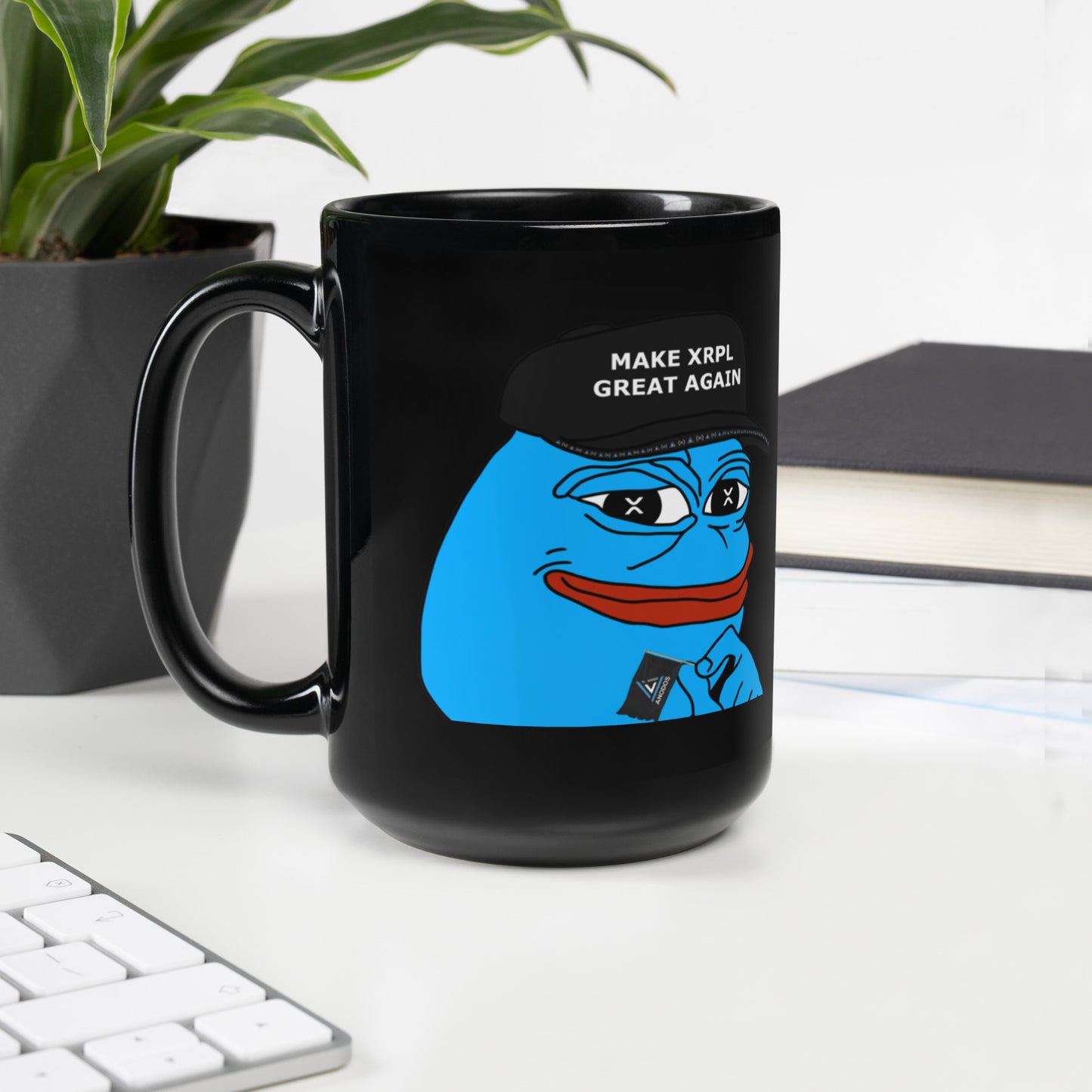 Anodos Intern Black Glossy Mug
