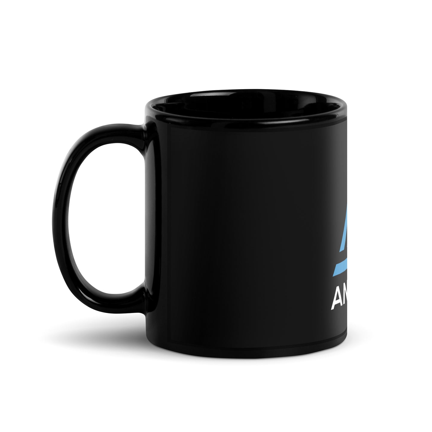 Black Glossy Mug ANODOS